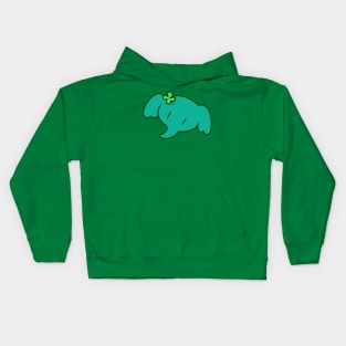 Lucky Elephant Face Kids Hoodie